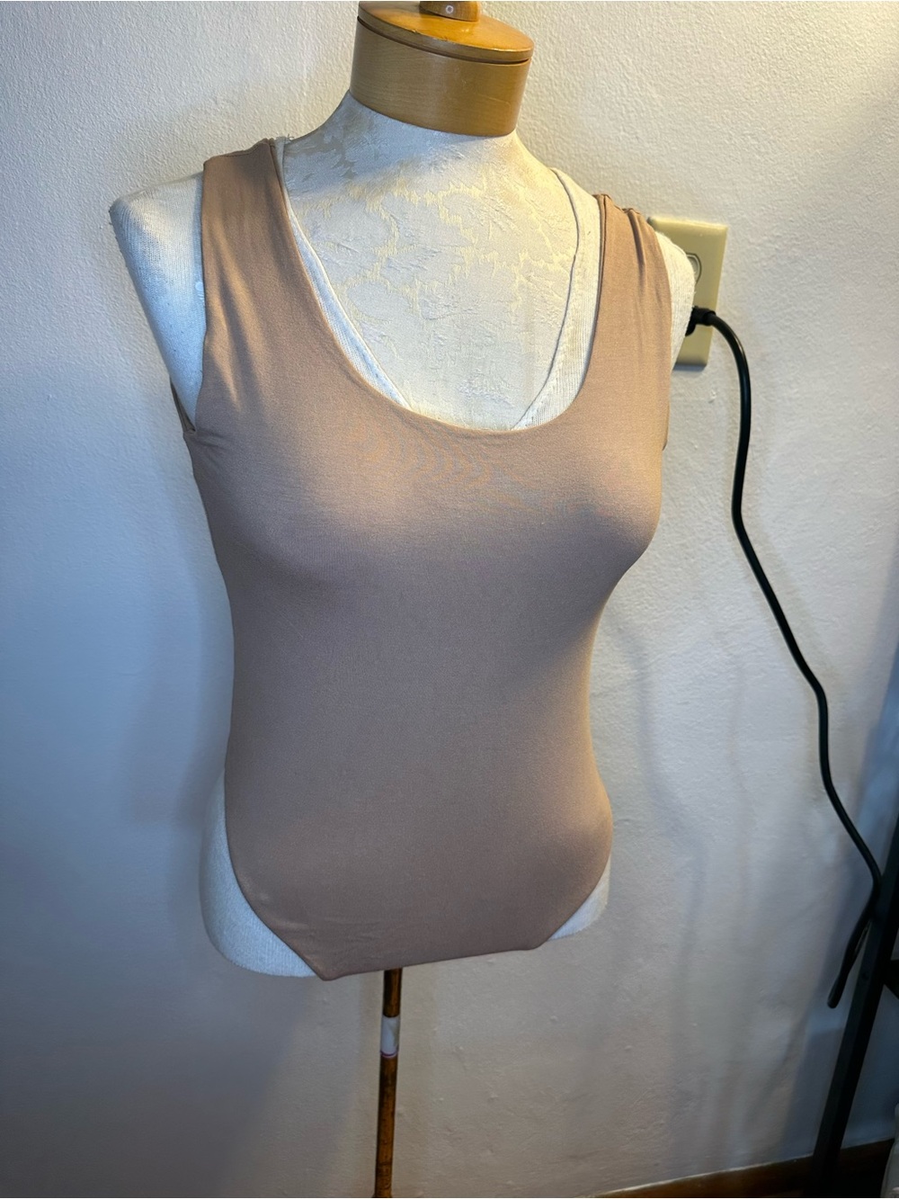 Indigo Luna Layla Moon Bodysuit Latte